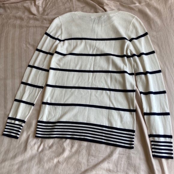 LOFT Petite striped sweater NWT never worn! - Picture 6 of 7